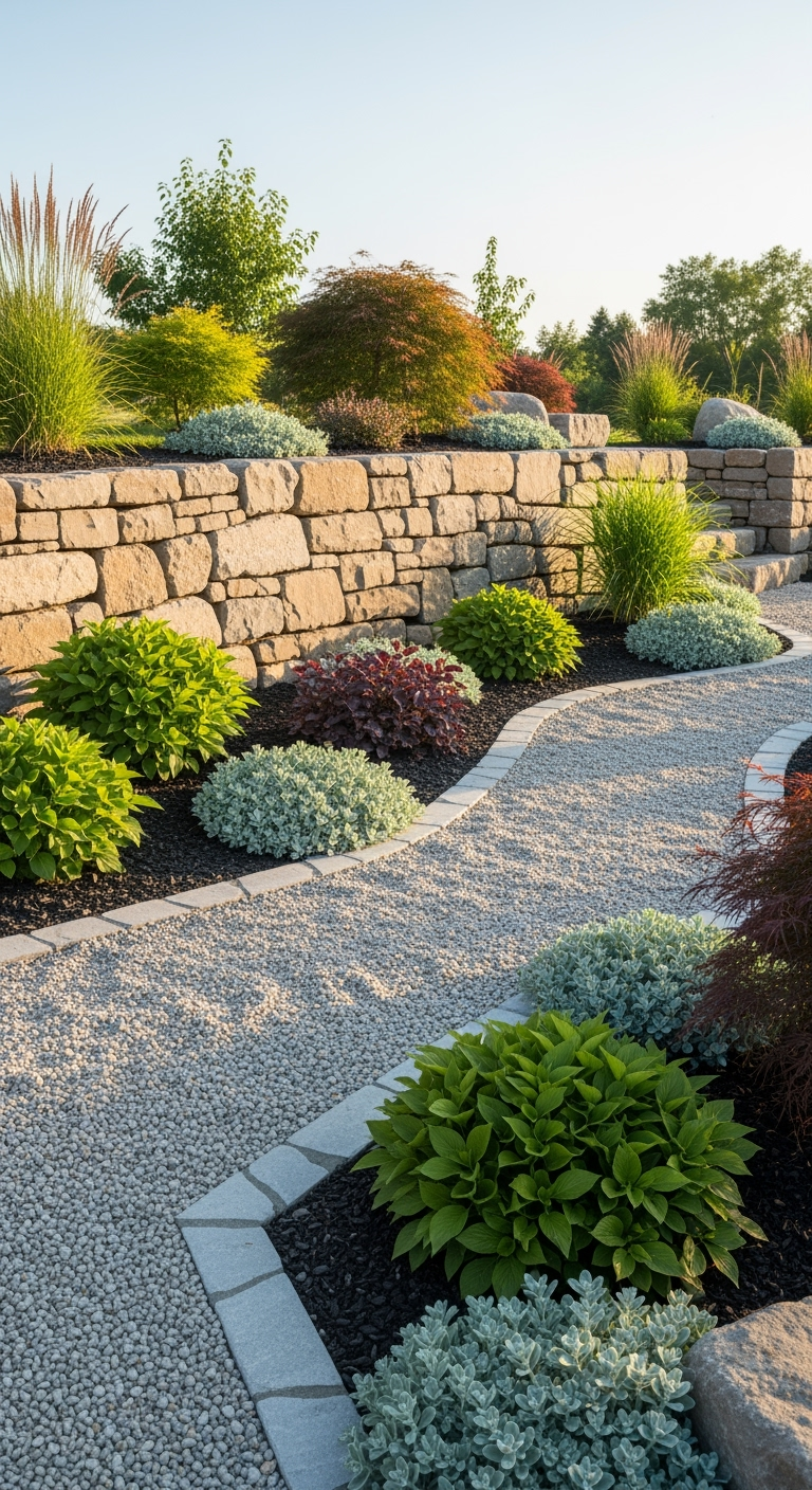Professional hardscaping installation