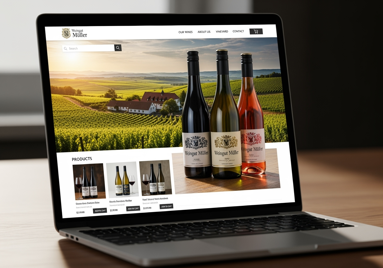 Weingut Landschaft