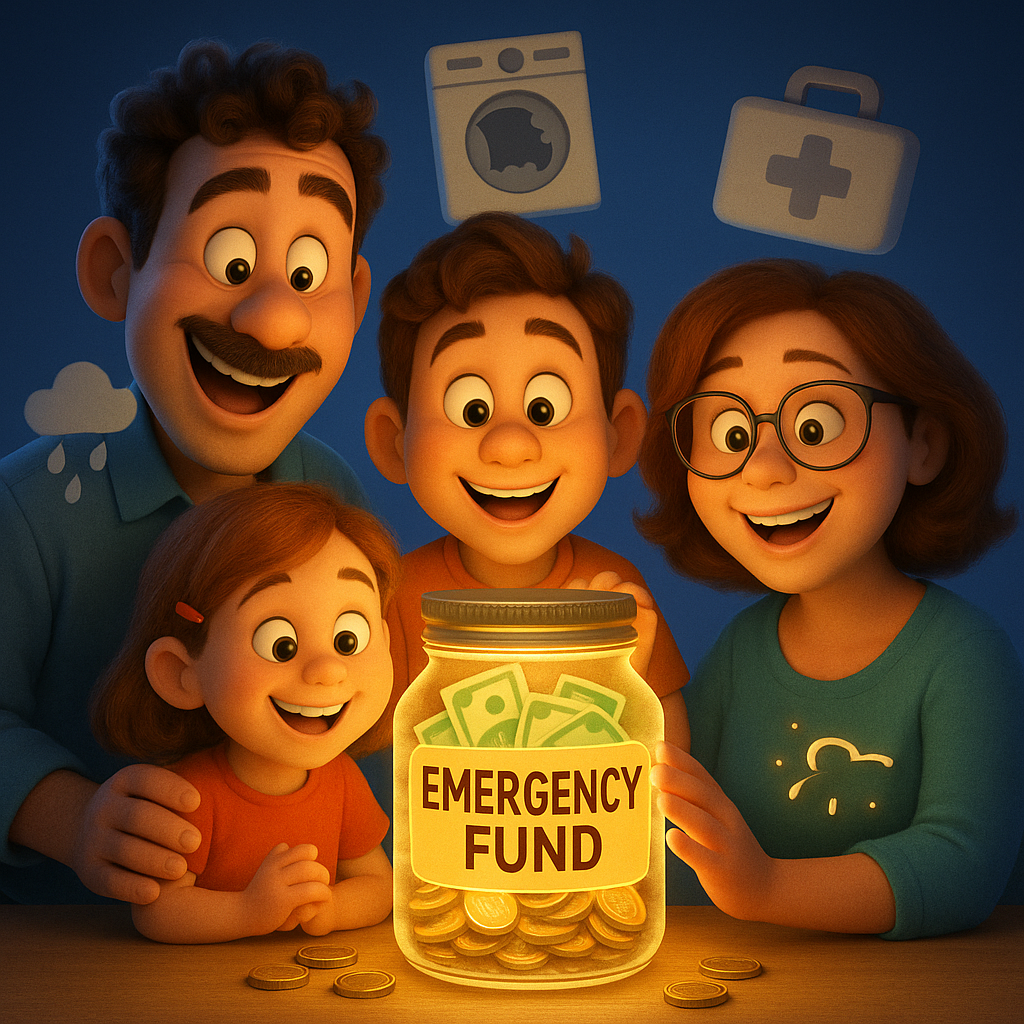 Pixar Emergency Fund Jar Family