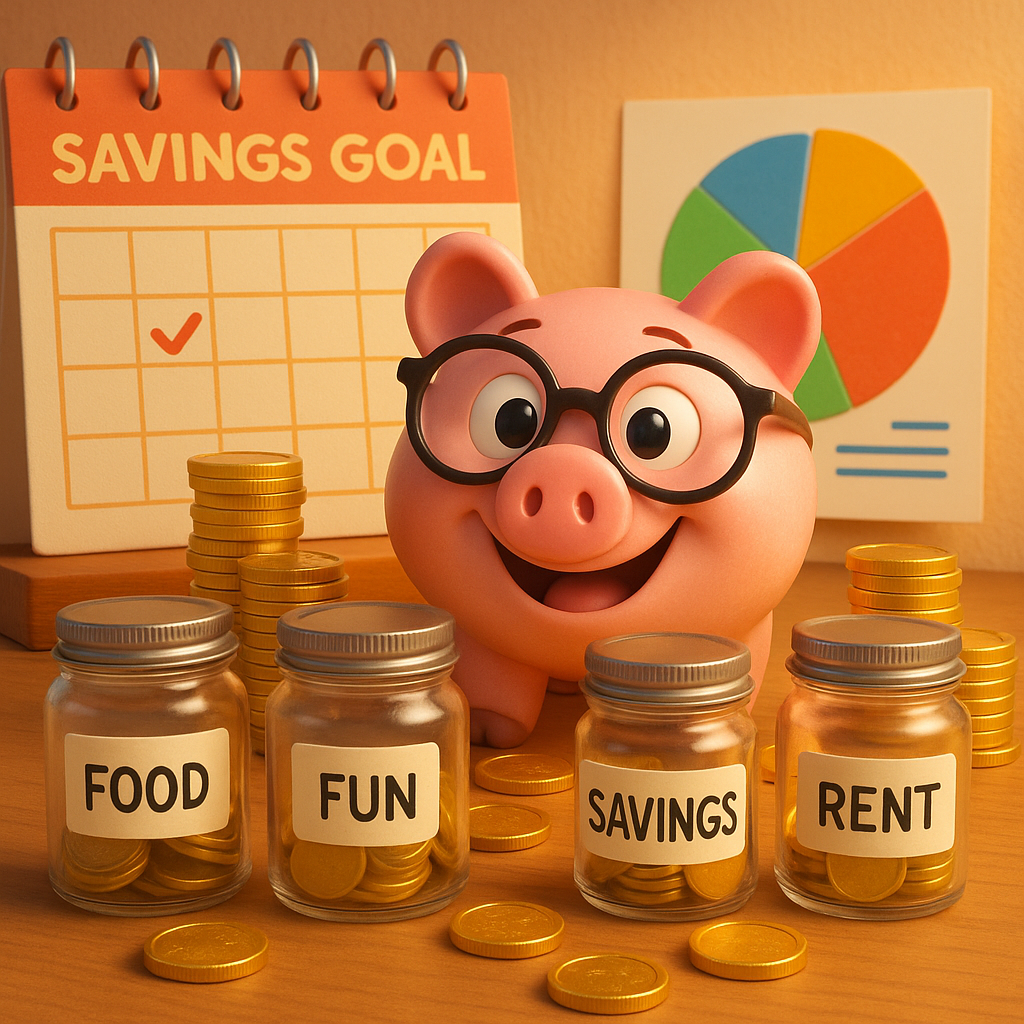Pixar Piggy Bank Budgeting