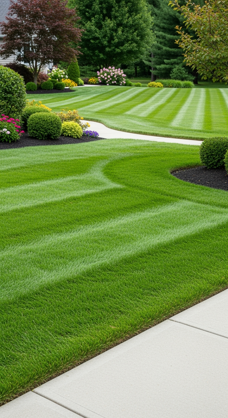 Professional lawn care service