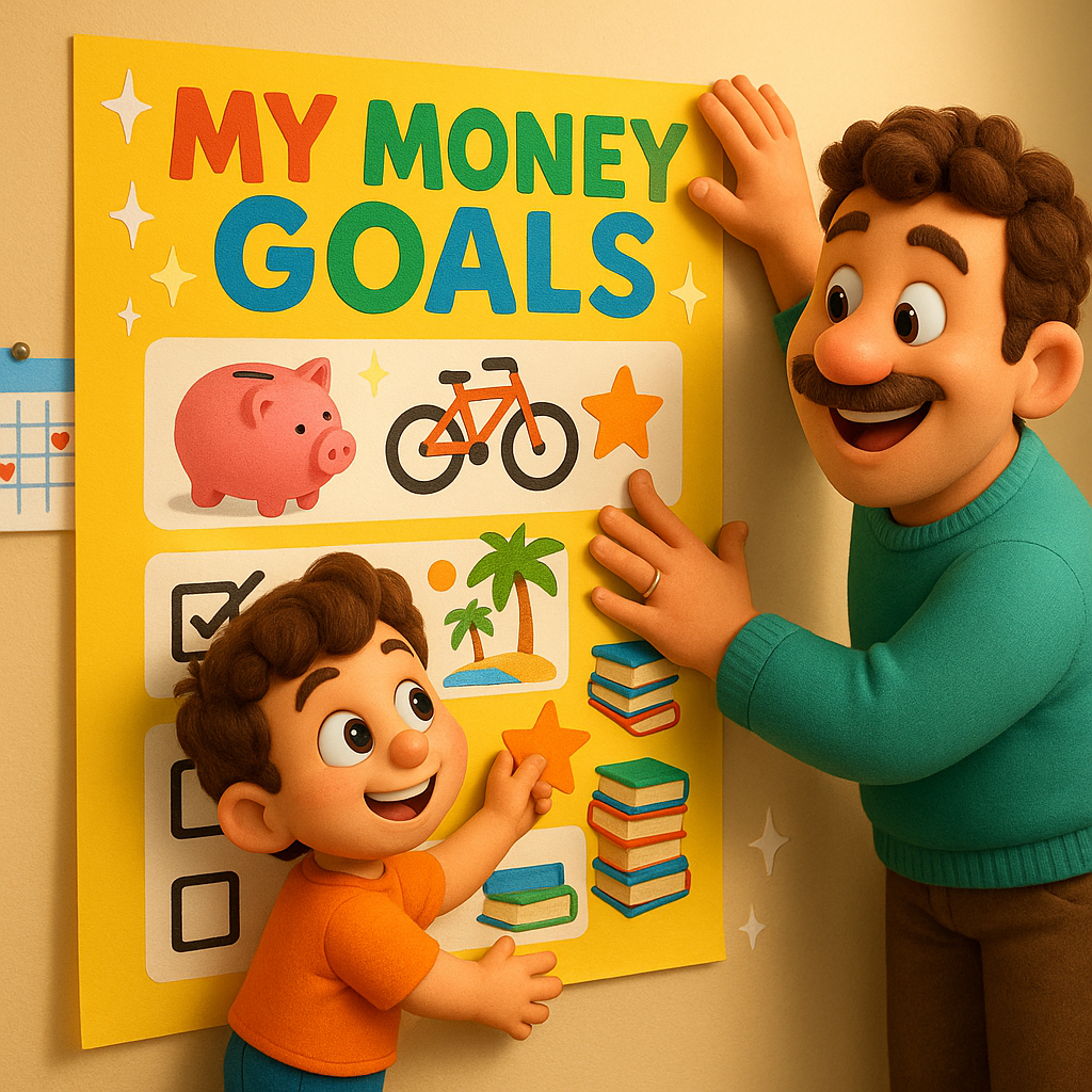 Money Goals Pixar Family